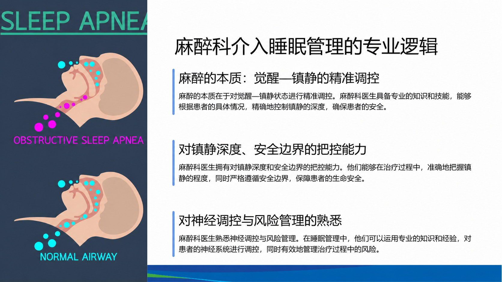 打鼾不是“睡得香”：麻醉医生为什么特别关注睡眠呼吸暂停
